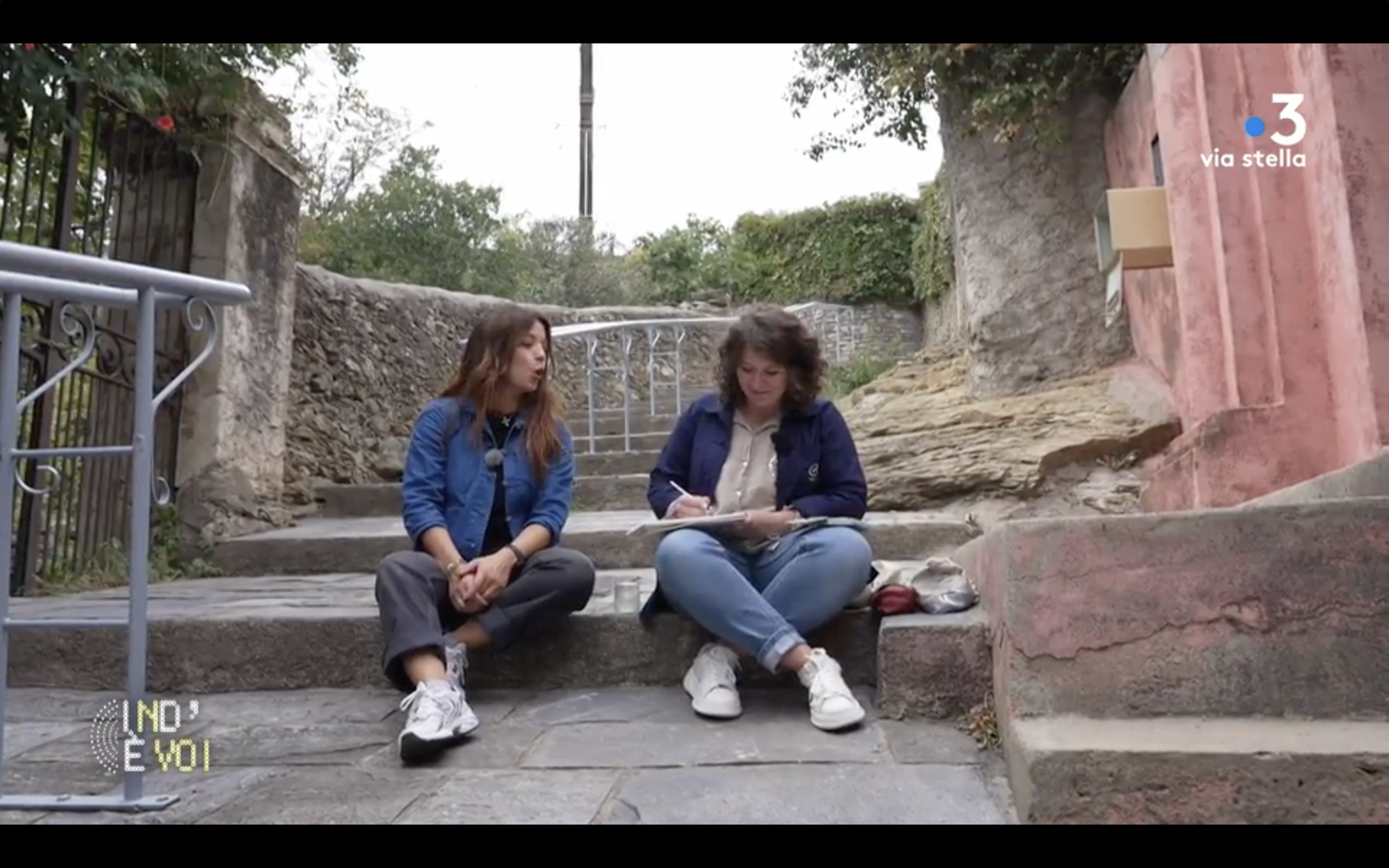 emission Ind e voi pietranera atelier du cap bastia corse designer